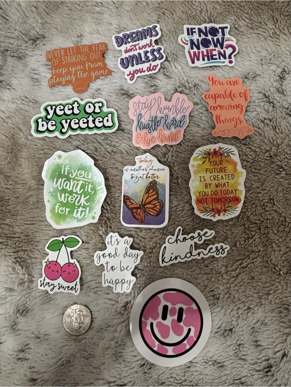 13 stickers